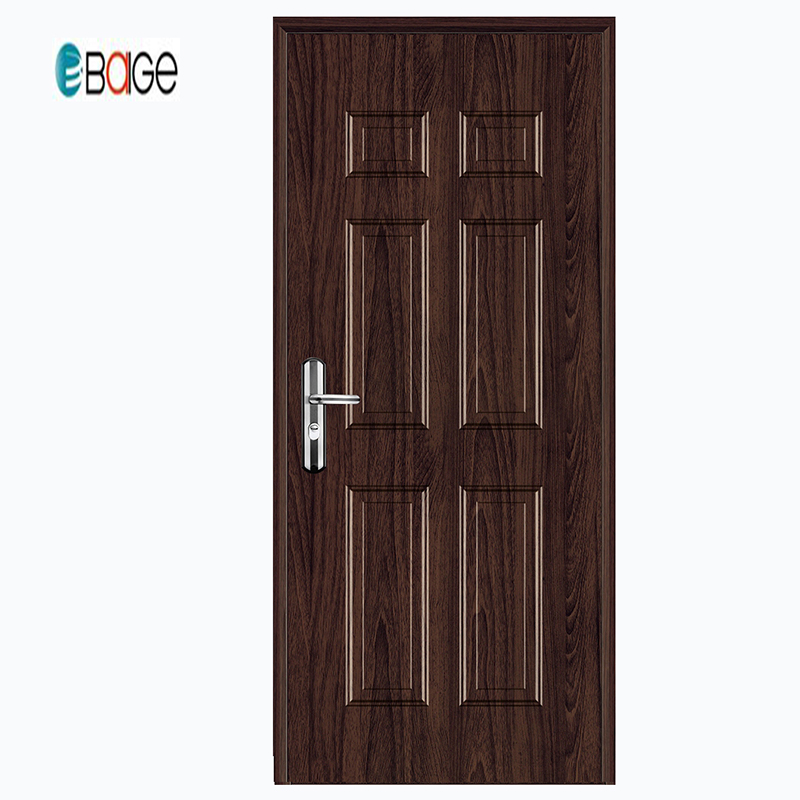 Baige American Steel Door / Entry Kute / Safety Door Design With Grill